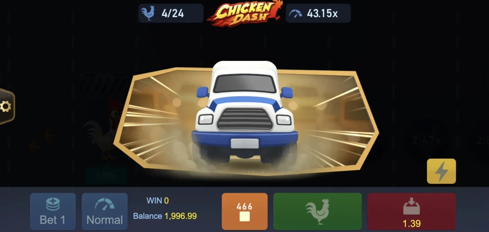 Chicken Dash gameplay